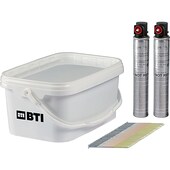 Papiergebundener Streifennagel incl. Gaskartusche Holz